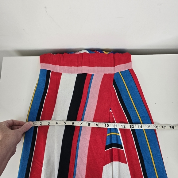 NWT Tracy Reese Anthropologie Arma Striped Slip Midi Sundress Size 0 70's Boho - Picture 11 of 14